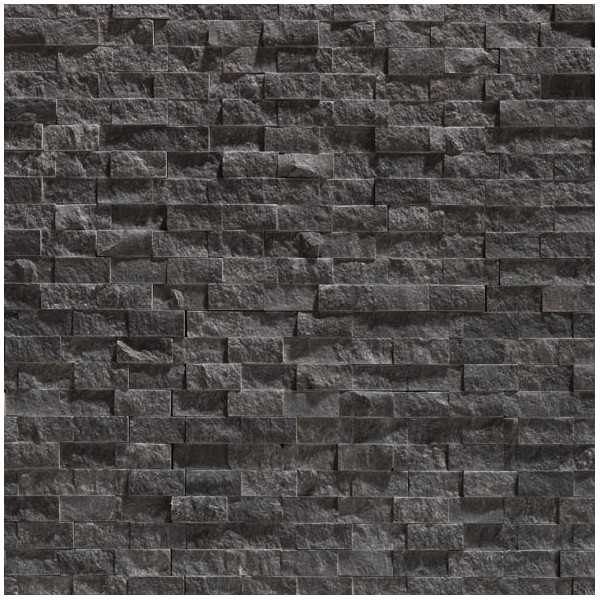 Zwart Marmer Split Face 2,3x4,8