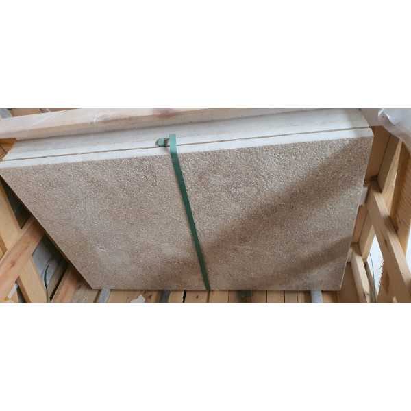 Cappucino beige marmer leather finish 3x61x91.5