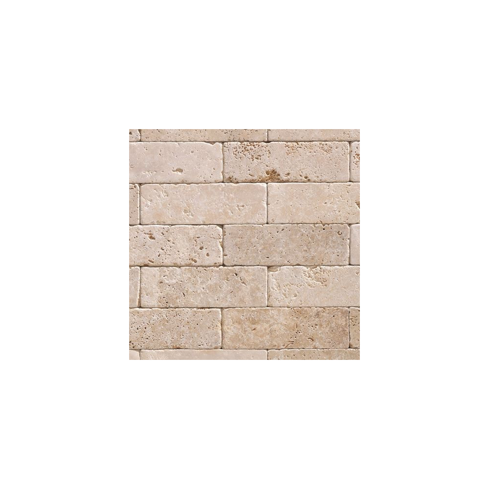 Bendt Zuil Flavian Travertinlook, Set van 2 stuks - Beige - 0000105124