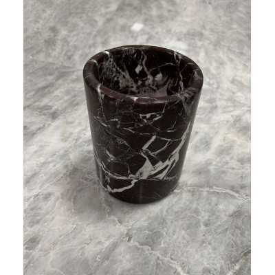 Black marble tumbled 15x15