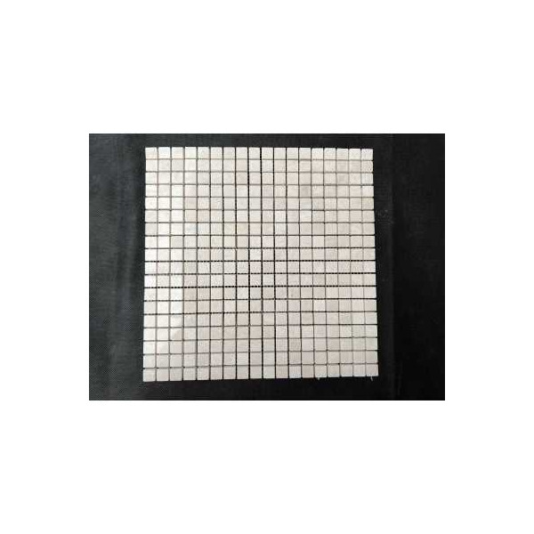 Wit beige marmer 1x1,5x1,5 mozaiek