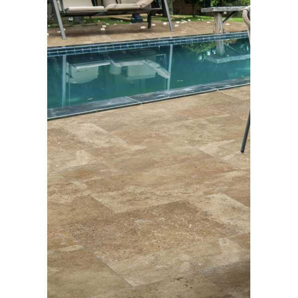 Light walnut travertin 3x60x90